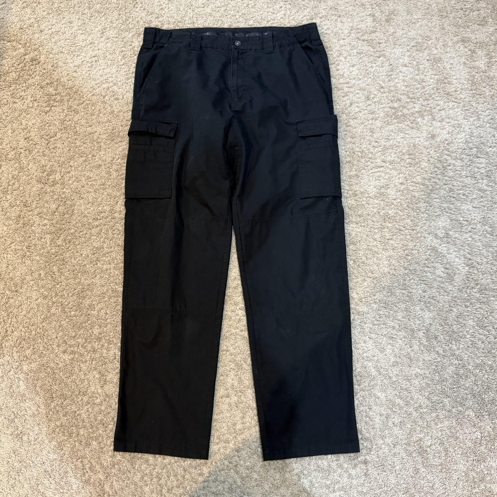 Propper Pants Mens 40x36 Black Cargo Straight Leg Workwear Pockets Outdoor